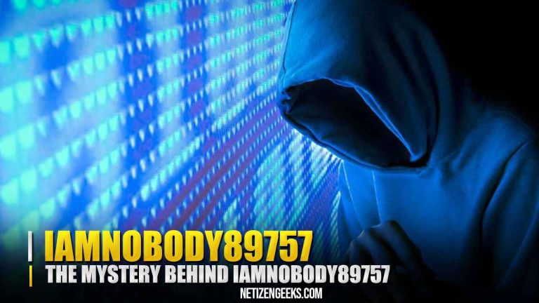 The Mystery Behind iamnobody89757 What We Know