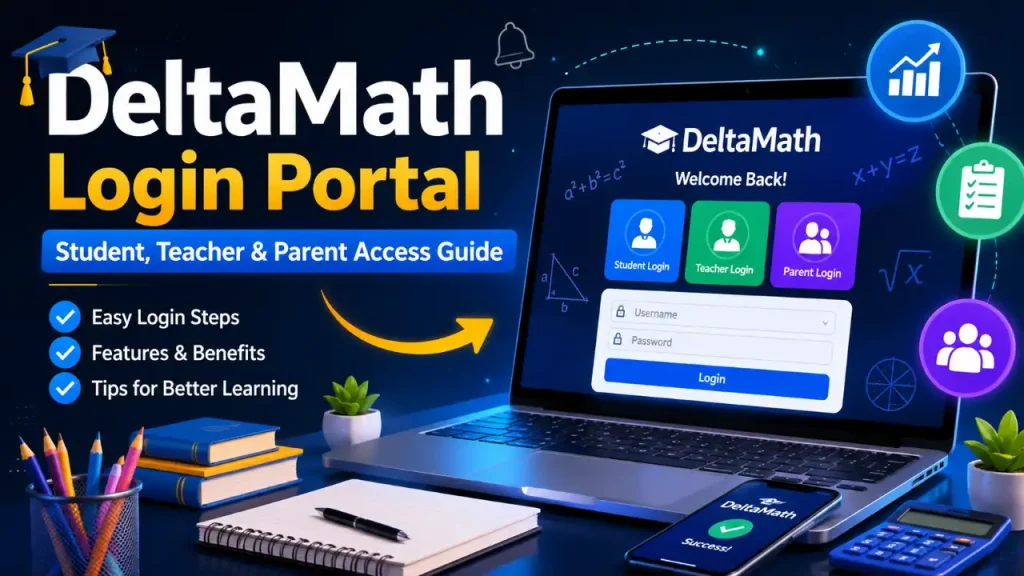 Delta Math Login Portal