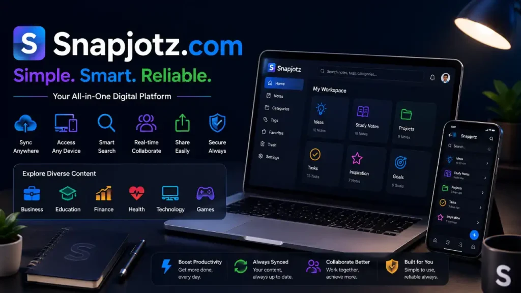 Snapjotz.com Digital Productivity Platform