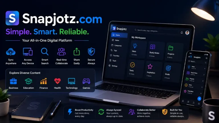 Snapjotz.com Digital Productivity Platform